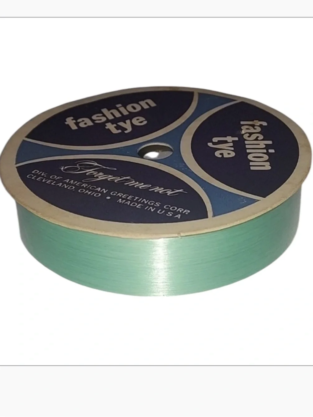FASHION tye Tonette Gift Wrapping Ribbon 20 ft × 5/8 in mint green
